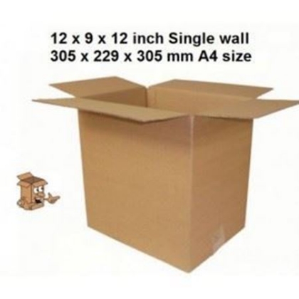 Picture of Cardboard boxes A4 postal & storage boxes 305x230x305mm