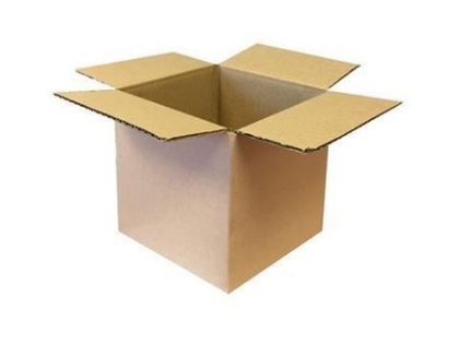Picture of Cardboard boxes small square/ cubed box 130x130x130mm